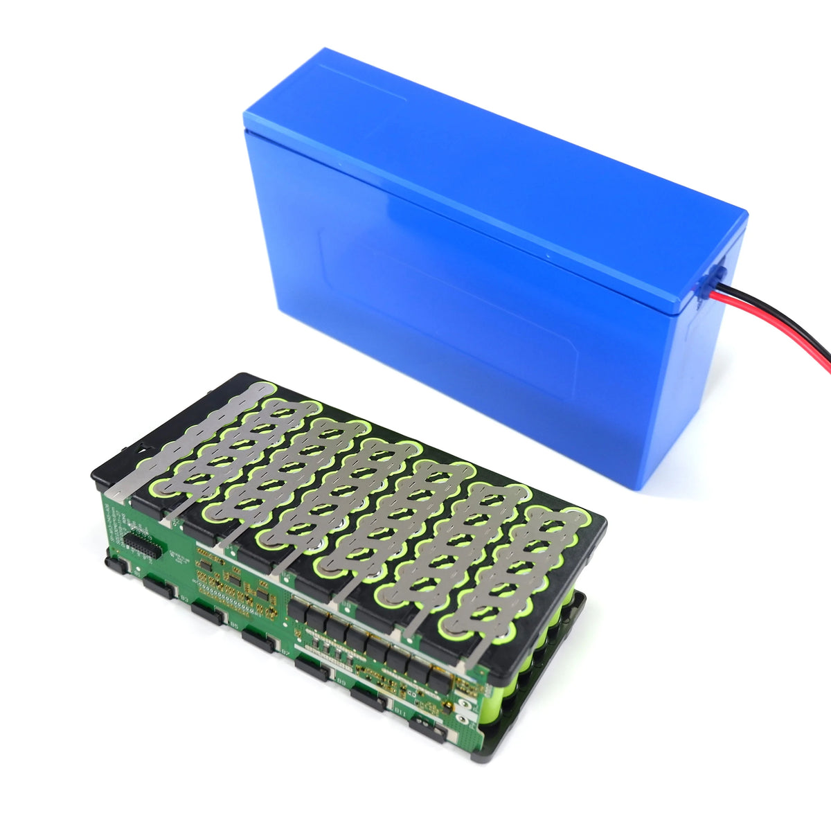 48V 20Ah Li-ion Battery Box Kit | 13S6P Case + 20A BMS | E-Bike