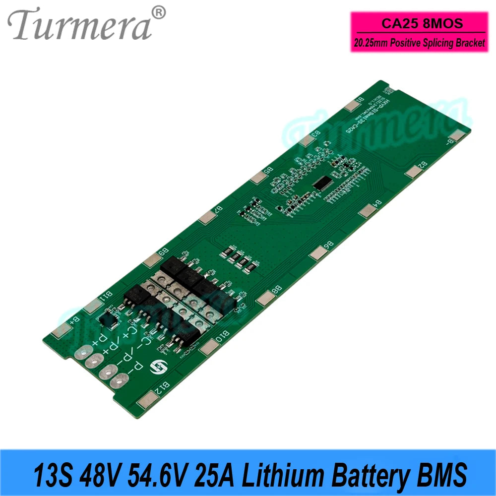 Lithium Battery BMS | 13S 48V 25A | E-Bike & E-Scooter Pack Building