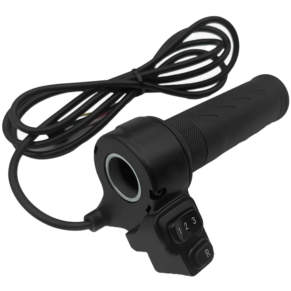 3-Speed Twist Throttle | 24V–72V | E-Bike & Scooter