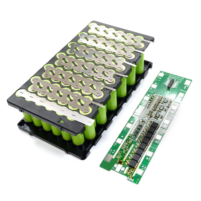 48V 20Ah Li-ion Battery Box Kit | 13S6P Case + 20A BMS | E-Bike