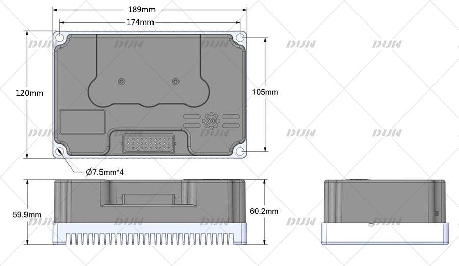 Fardriver ND96680 Controller | 96V 680A BLDC | DKD Display Kit
