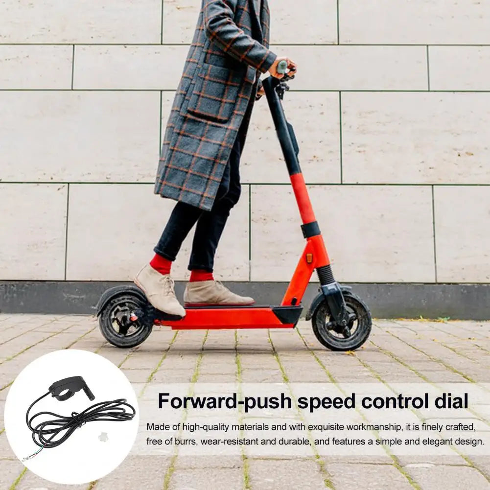 Thumb Throttle 180cm Cable | 3-Pin Waterproof | E-Bike