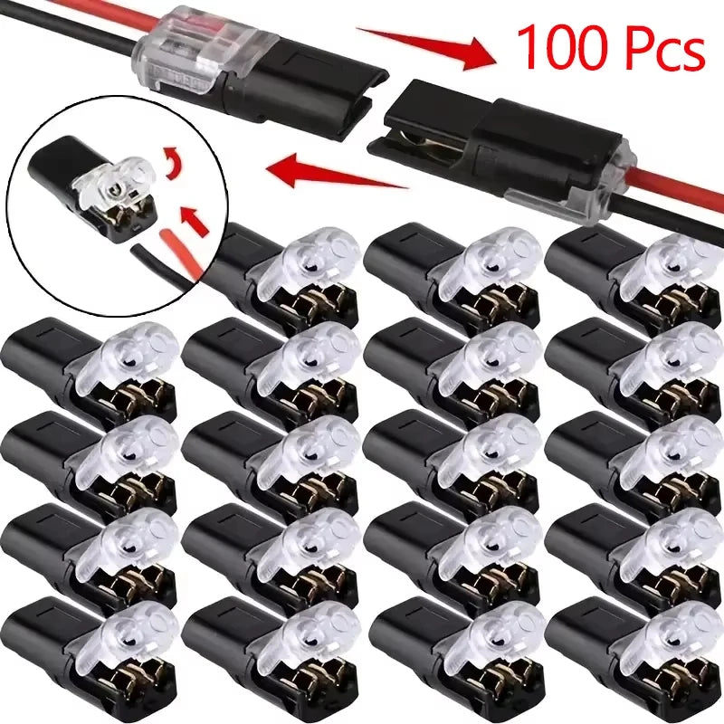 No-Strip Quick Wire Connectors | Dual-Line | Automotive