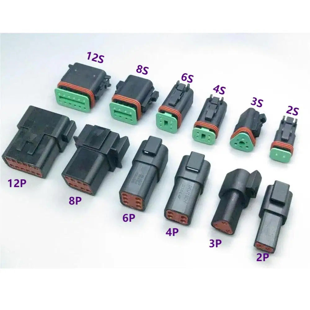 Deutsch DT Connector Kit | 2-12 Pin Waterproof | Auto Wiring