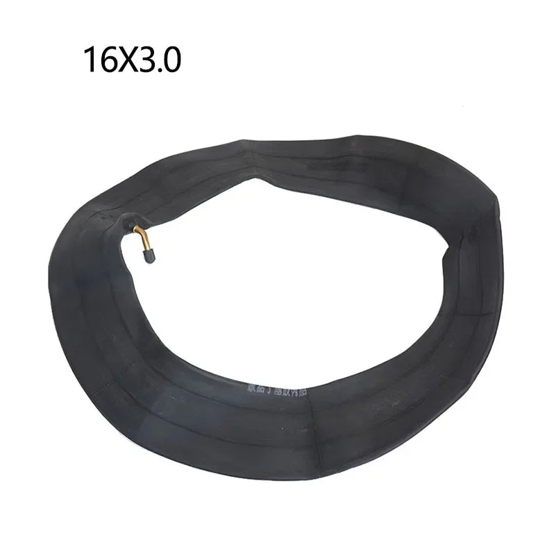 16x3.0 Inner Tube | 90° Bent Valve | E-Scooter & E-Bike