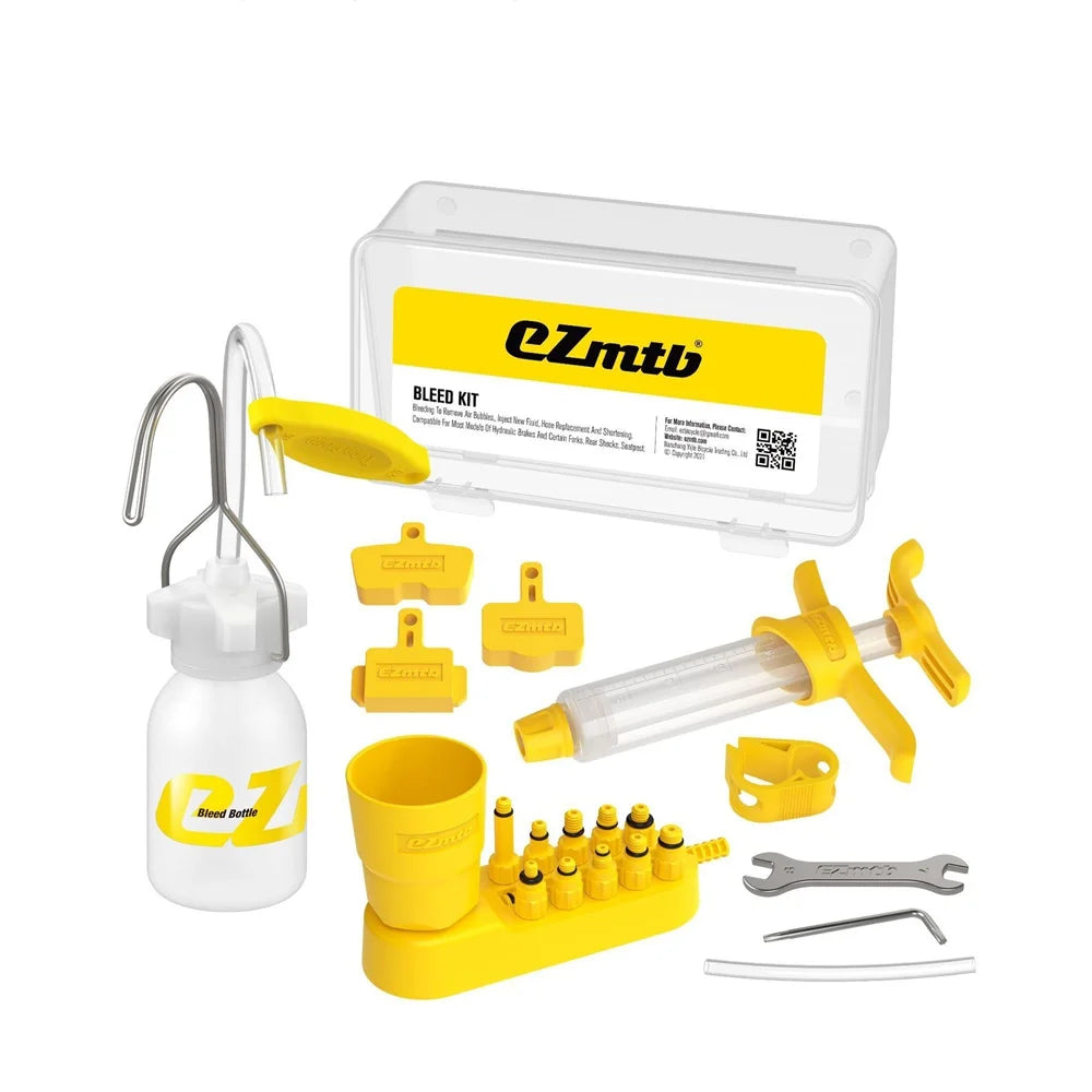 EZMTB Hydraulic Brake Bleed Kit | Shimano, Magura, Hope, Tektro, SRAM, Avid, Hayes