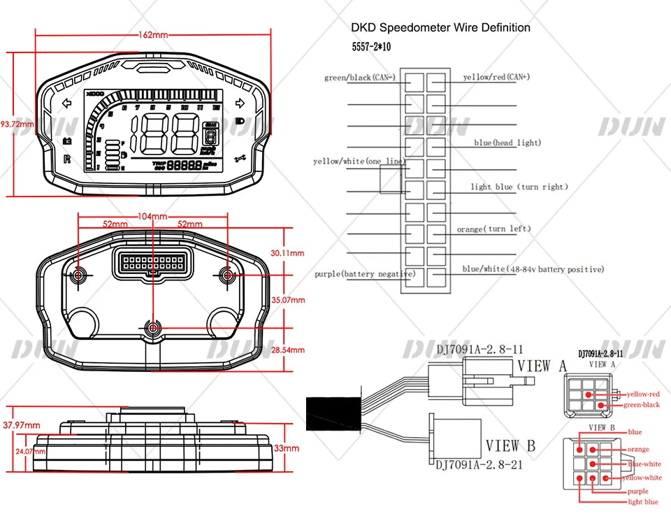 Fardriver ND96680 Controller | 96V 680A BLDC | DKD Display Kit