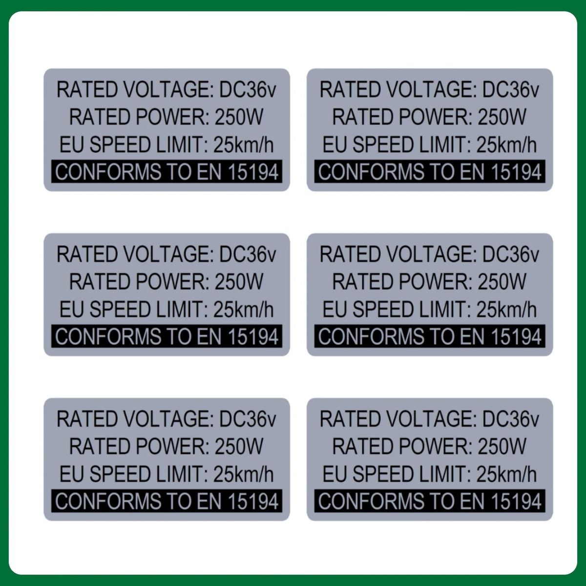 Ebike modification kit stickers,36V 48V 250W Electric Bike Lable,Compataible for Bafang Tongsheng and other Brand Conversion Kit