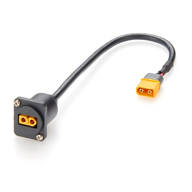 XT60 Extension Cable | Male to Female | Panel-Mountable