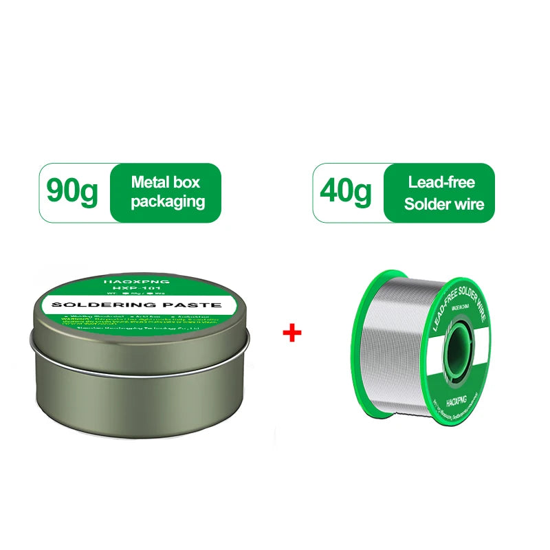 Lead-Free Rosin Flux Paste | Soldering Iron Flux | Iron, Stainless, Nickel & Copper