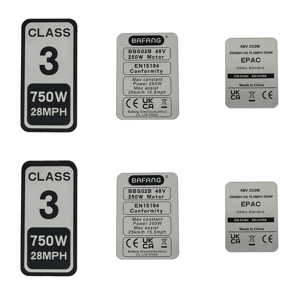 PVC Sticker Electric Bicycle Sticker Bafang Motor Label Sticker For BAFANG 36V 250W/48V 750W01/BBSHD E-bike Accessories