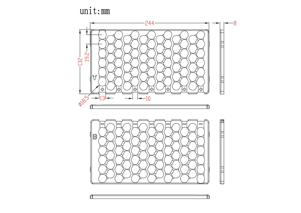 48V 20Ah Li-ion Battery Box Kit | 13S6P Case + 20A BMS | E-Bike