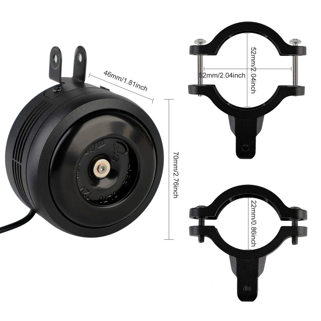 Electric Bike Horn Alarm | Remote Control Anti-Theft | Super Loud