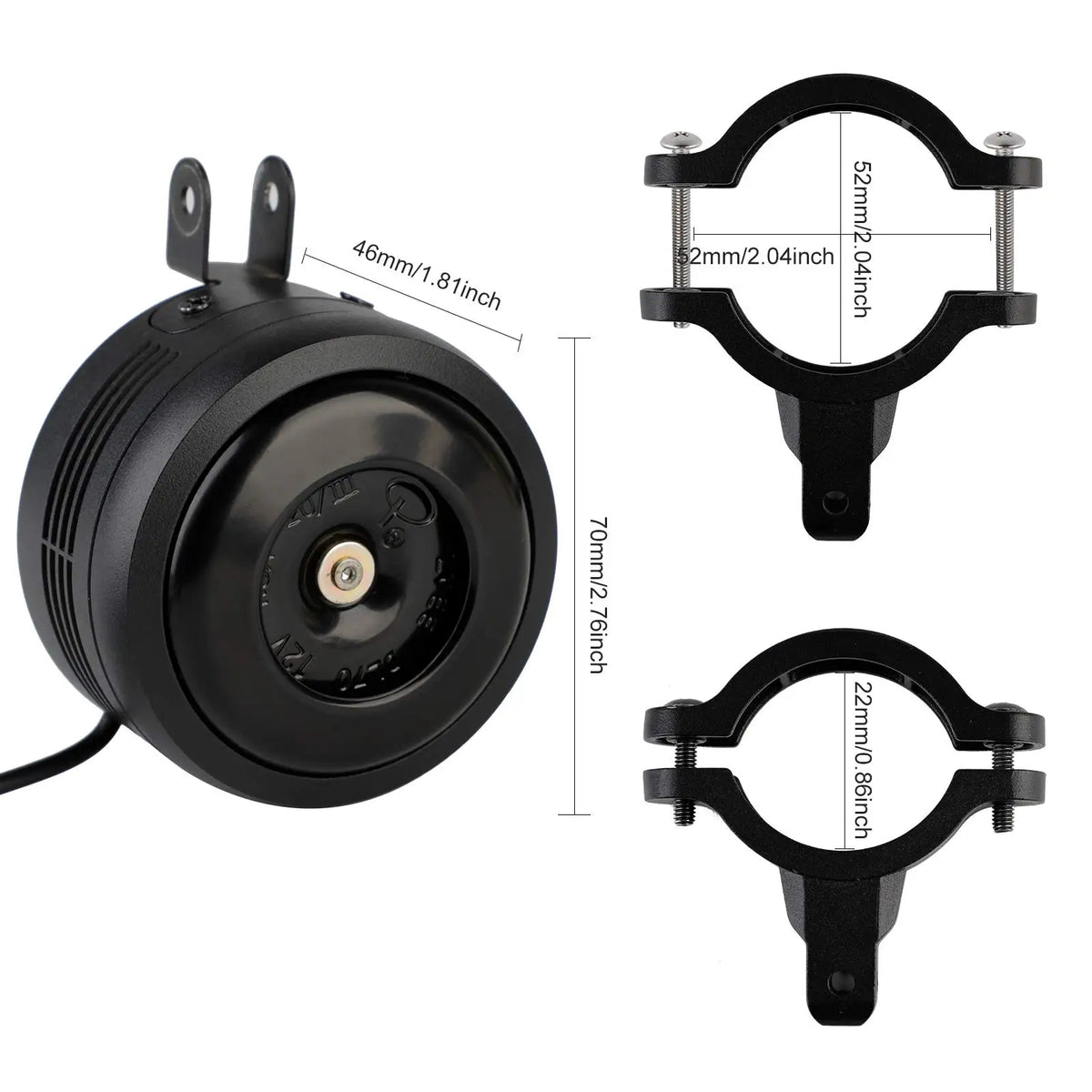 Electric Bike Horn Alarm | Remote Control Anti-Theft | Super Loud