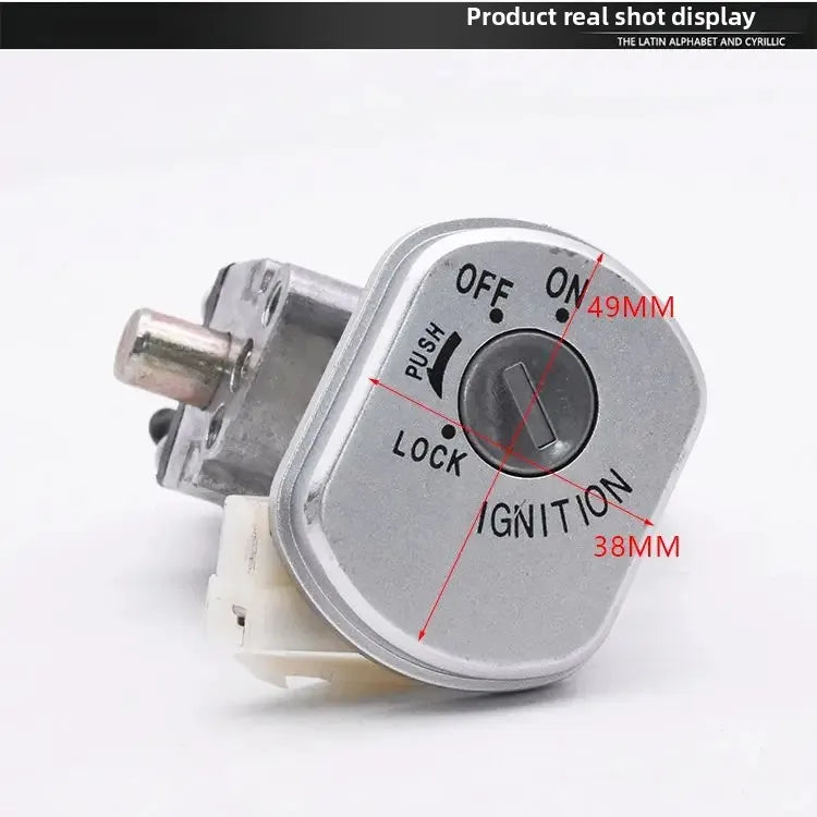 Full Key Lock Anti-Theft Ignition Switch