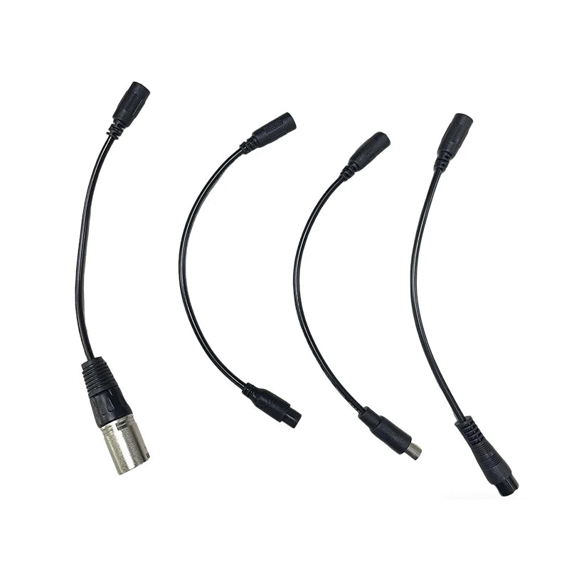 Universal DC Charger Cable Adapter | 4-Line or 5-Line | XLR, Triangle & Xiaomi Plugs
