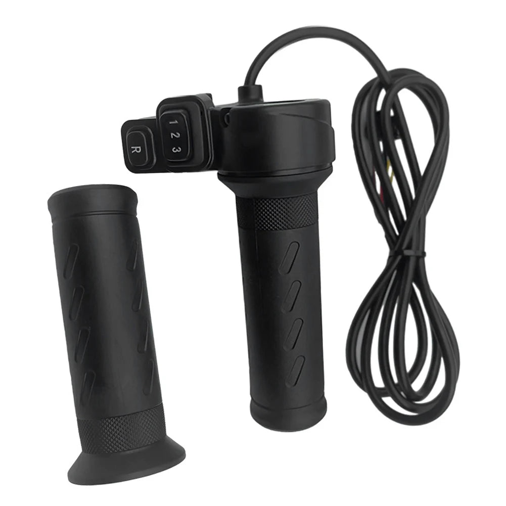 3-Speed Twist Throttle | 24V–72V | E-Bike & Scooter