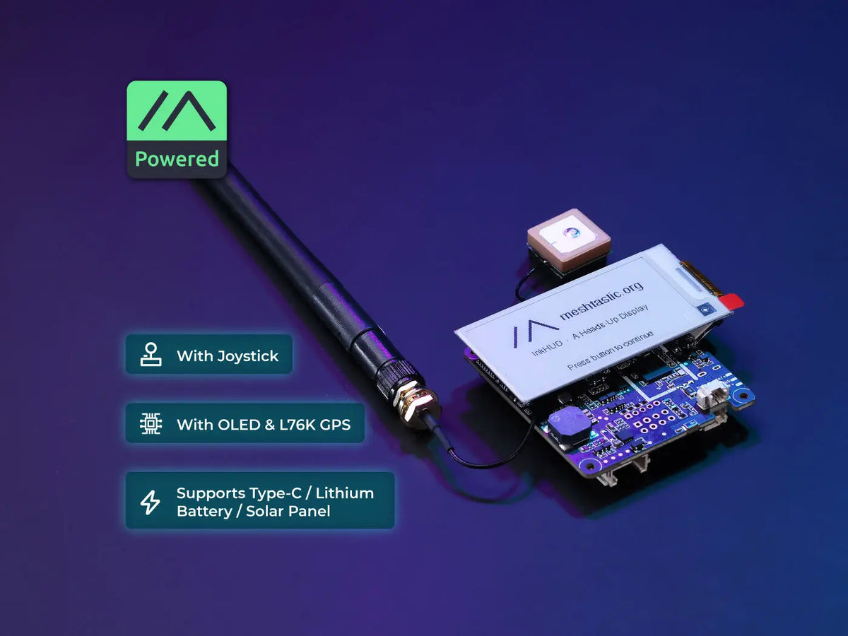 Meshtastic LoRa Tracker Node | Wio Tracker L1 | GPS, 868/915MHz