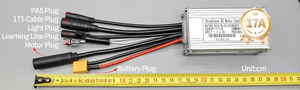 Sine Wave Controller Kit | 17/26/30A | S866 LCD Display