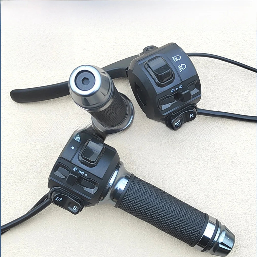 E-Bike Throttle w/ Speed Governor | Integrated Switch