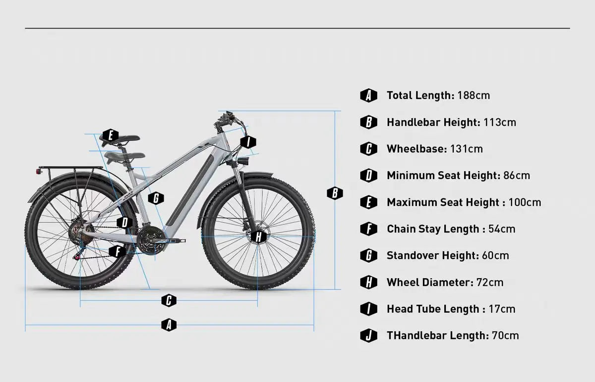 Shengmilo 1000W Electric Bicycle | 48V 16Ah Lithium Battery, Dual Suspension | 29 x 2.25 Tires