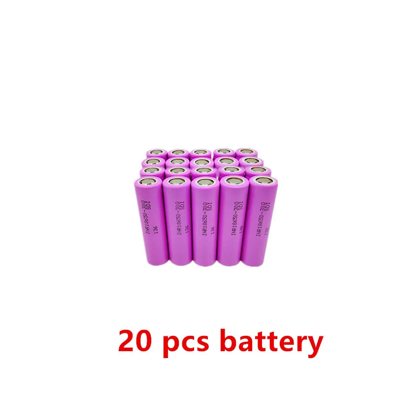 18650 30Q 3000mAh Battery | 3.7V Flat-Top Li-ion | Rechargeable Cell
