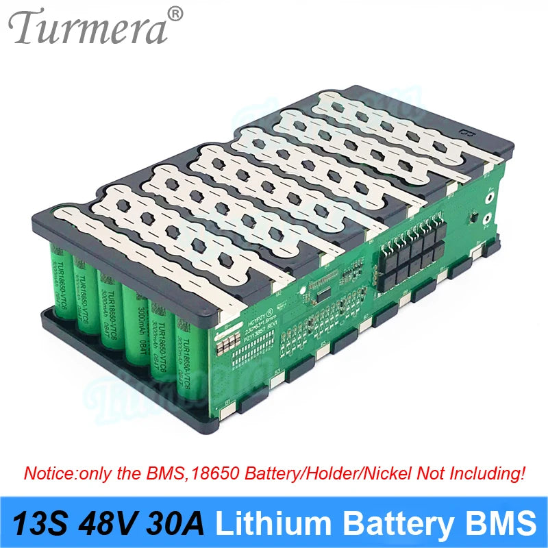 Turmera 13S 48V 30A BMS | Lithium Protection Board | E-Bike