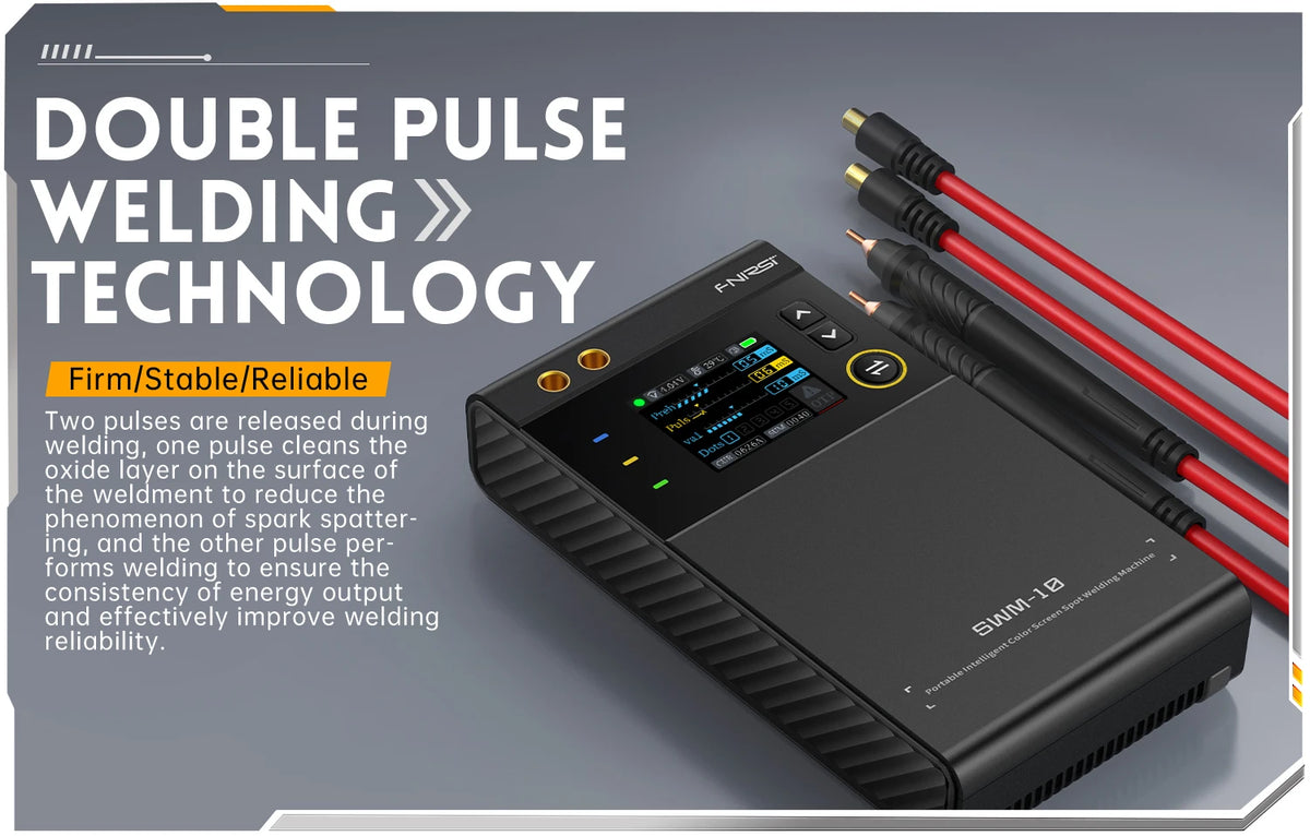 FNIRSI SWM-10 Portable Spot Welder | 5000mAh | 18650 Battery Packs