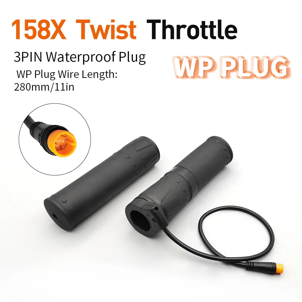 WUXING 158X Twist Throttle | Right Handle | 24–72V