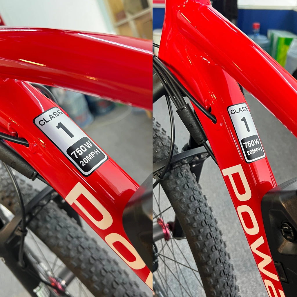 PVC Sticker Electric Bicycle Sticker Bafang Motor Label Sticker For BAFANG 36V 250W/48V 750W01/BBSHD E-bike Accessories