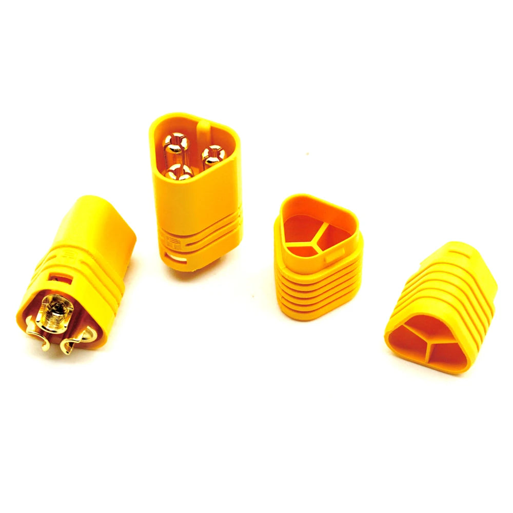 MIBIDAO MT60 3-Pin Bullet Connector | 3.5mm | RC ESC / Motor