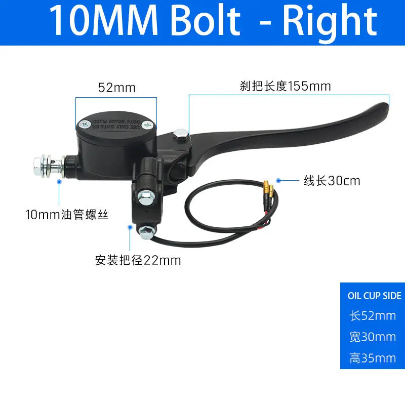 Front Master Cylinder Brake Lever | Hydraulic | Universal Fit