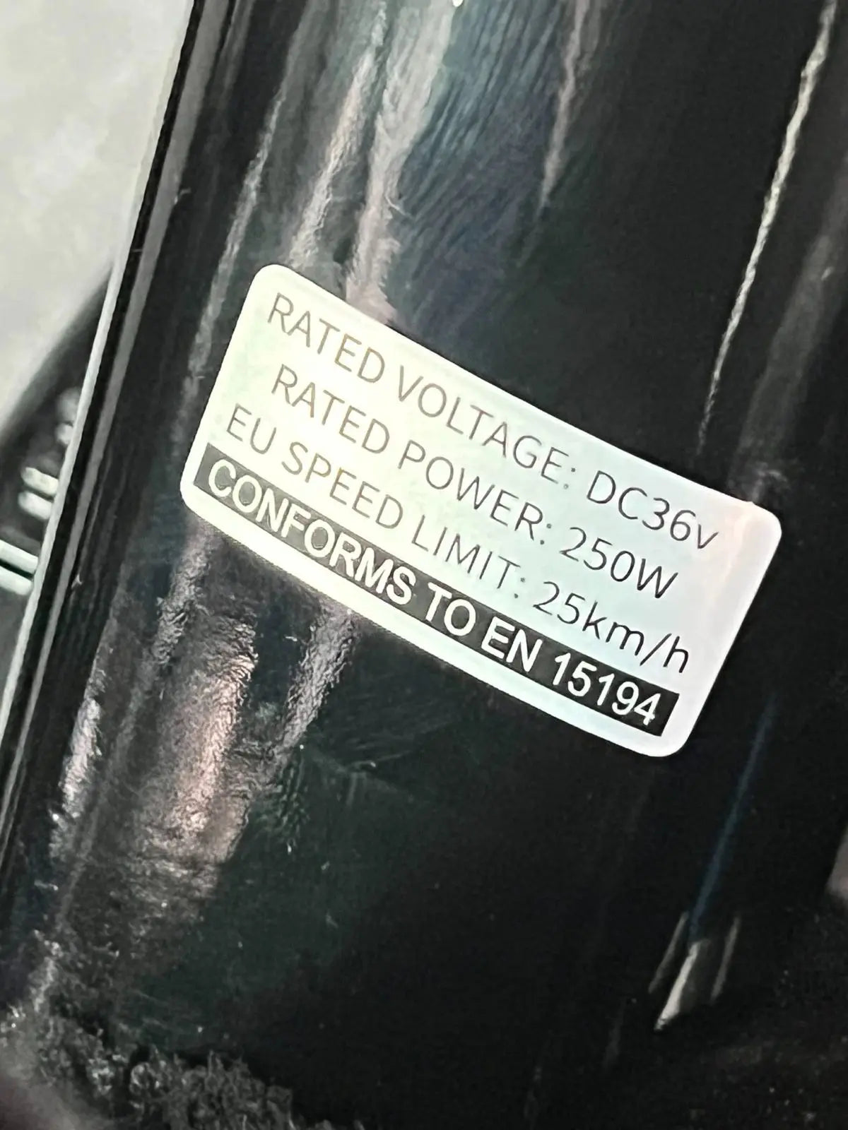 E-Bike Conversion Stickers | 36V/48V, 500W–1500W Labels | Bafang & Tongsheng Compatible