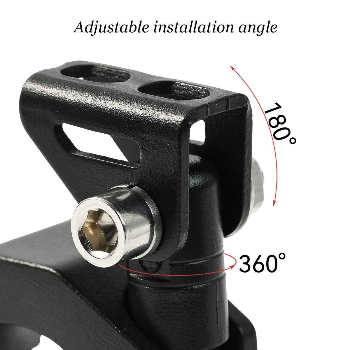 LED Light Mount Bracket | Adjustable Clamp | Motorcycle & ATV