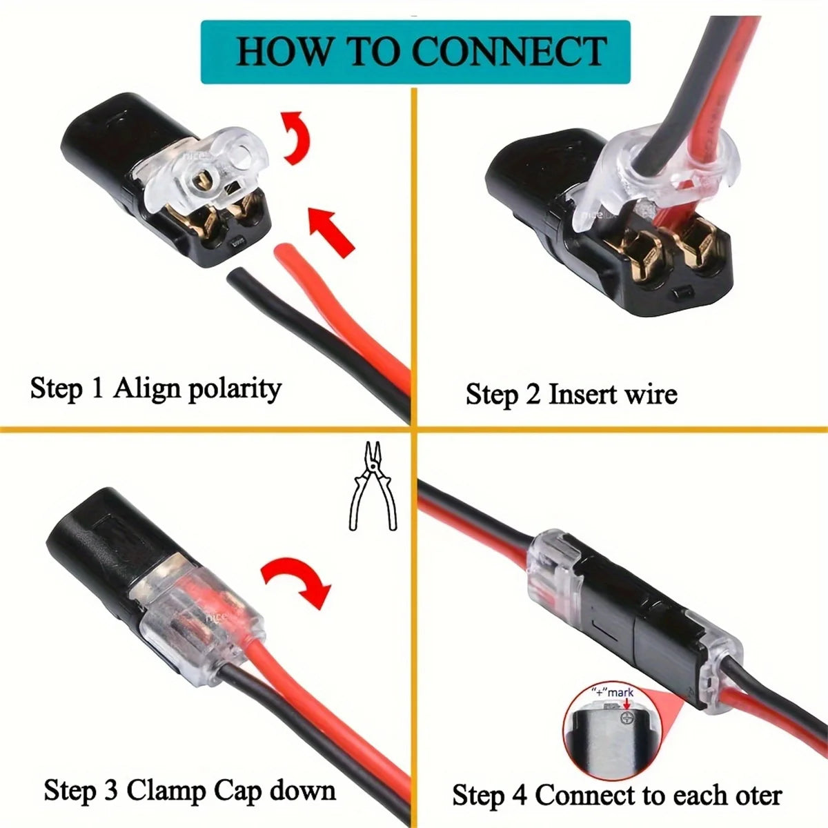 No-Strip Quick Wire Connectors | Dual-Line | Automotive