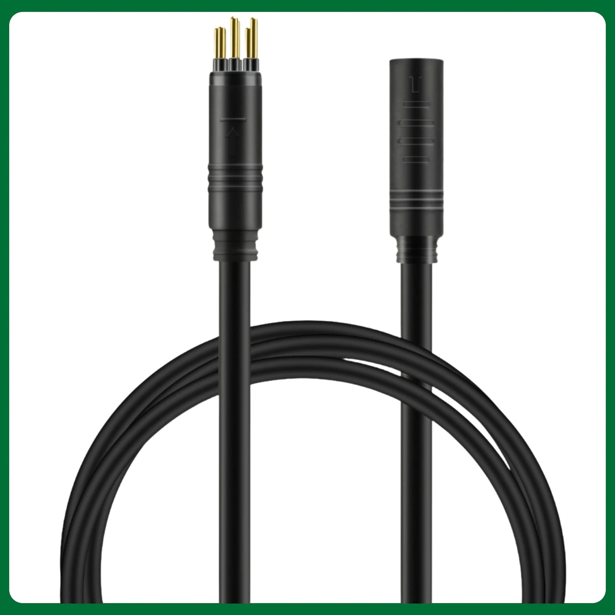 9 Pin Electric Bike Motor Cable, Wheel Motor Extension Cable for E Bike - Female to Male Wire, Electric Bike Accessory
