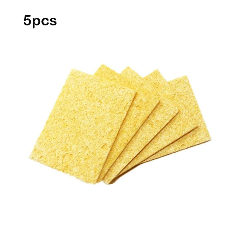 Soldering Iron Cleaning Sponge | Yellow Heat-Resistant