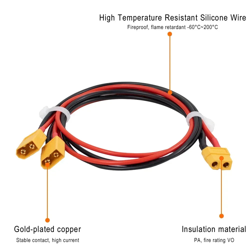 XT30/XT60 External Battery Cable | Xiaomi M365 / Ninebot | Scooter Controller