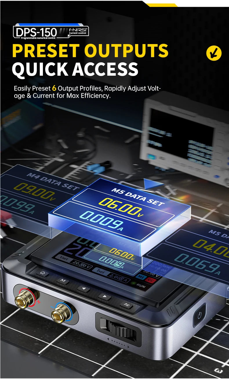 FNIRSI DPS-150 DC Power Supply | 30V 5A | Digital Display