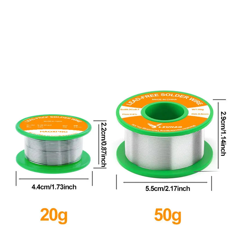 Lead-Free Solder Wire | Sn99.3Cu0.7 217°C | Electronics Repair
