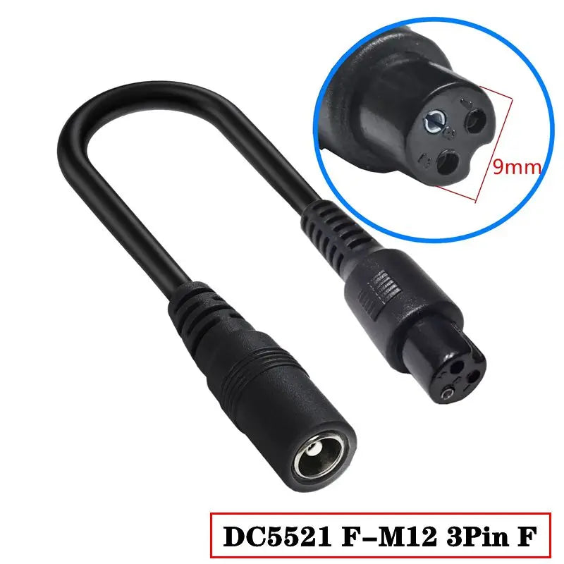 22 # 20 # Copper Core DC5521 Female to Video/Product Head/Aviation Head/RCA/XLR Balance Car Electric Vehicle Conversion Line