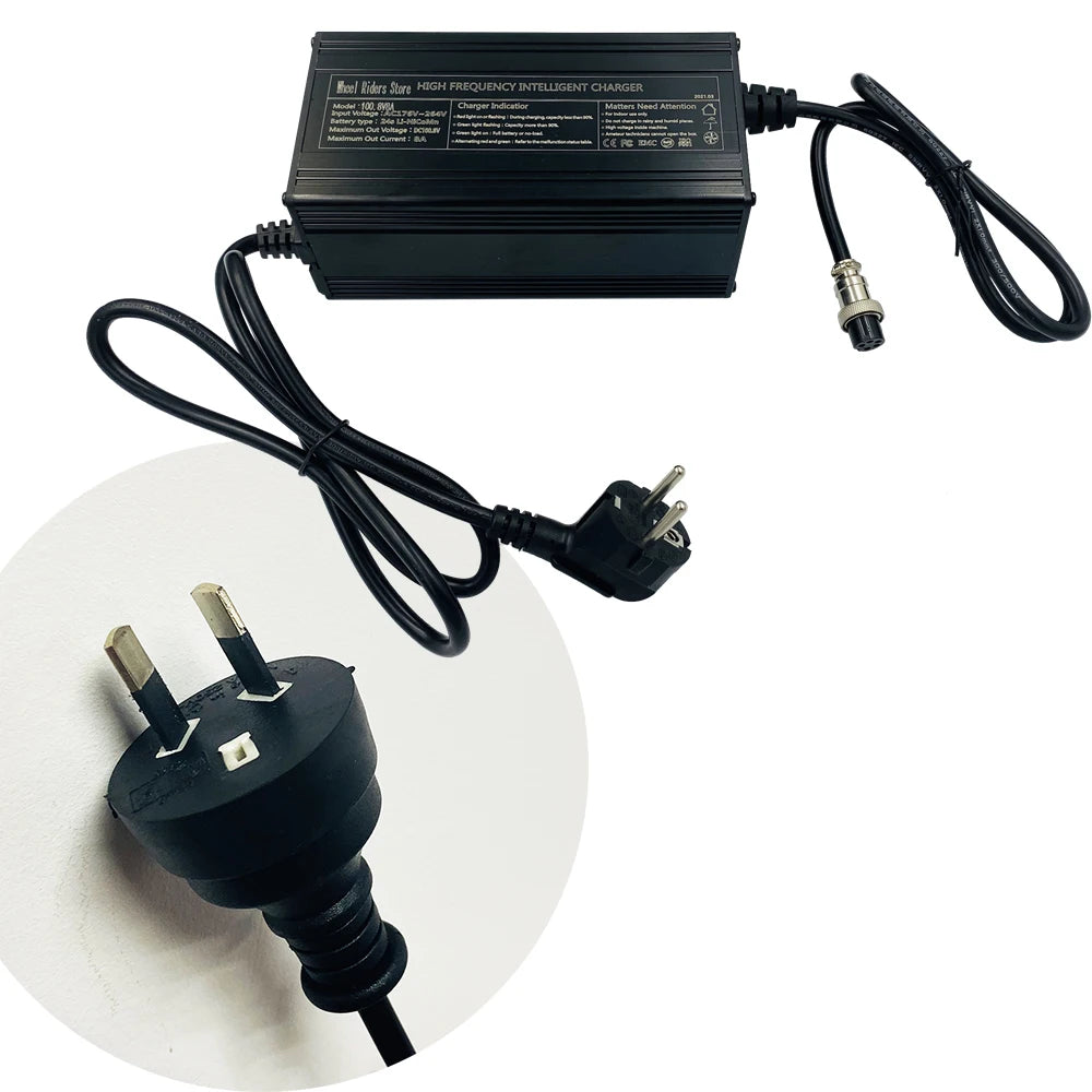 100.8V 8A Fast Charger | Inmotion V12 EUC | Quick Charge Unicycle