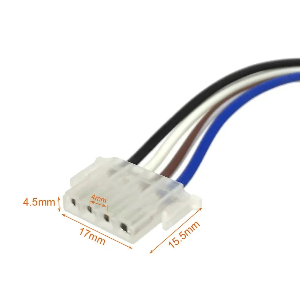 Motorcycle Scooter Button Switch Connecters Wire