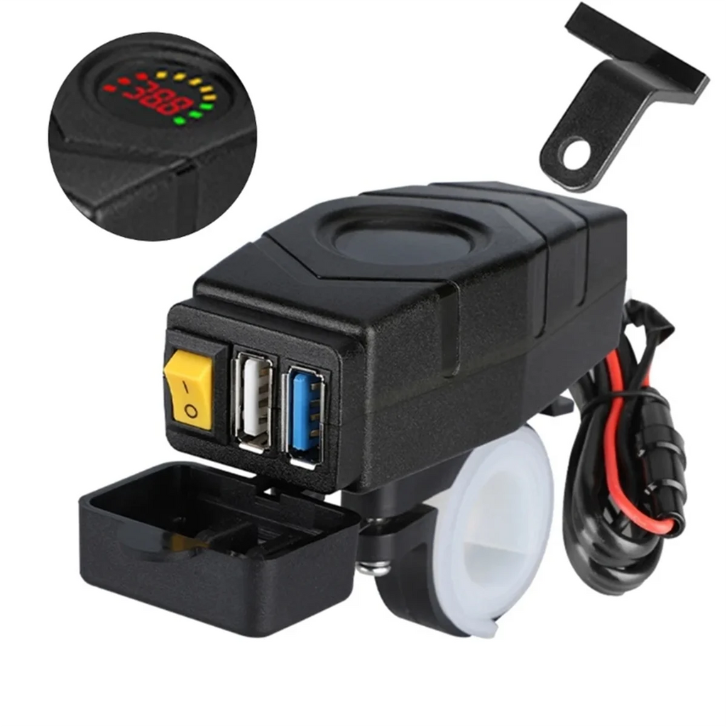 Handlebar USB Charger | 20-80V QC3.0 | E-Bike