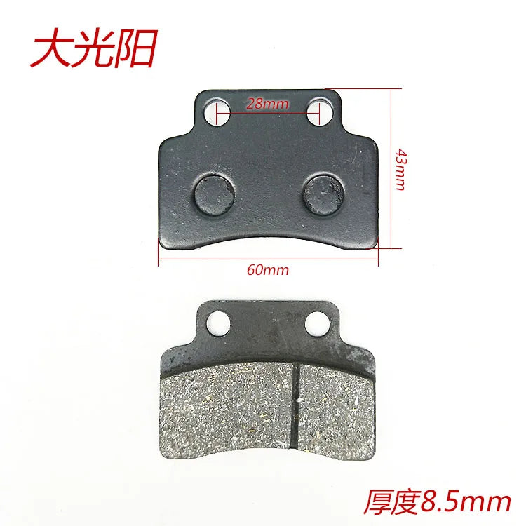 Motorcycle Disc Brake Pads | Front & Rear | 50cc–250cc, CBR, CRF, Scooter & Moped