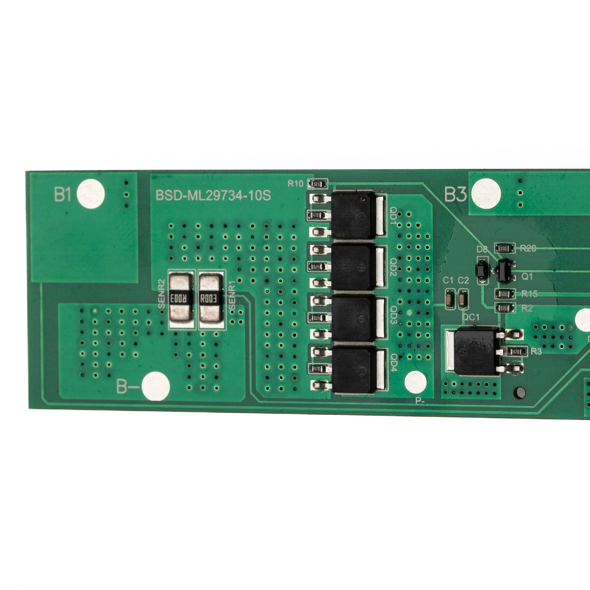 Bisida 10S 36V 15A BMS | Split Port w/ NTC | Li-Ion Pack