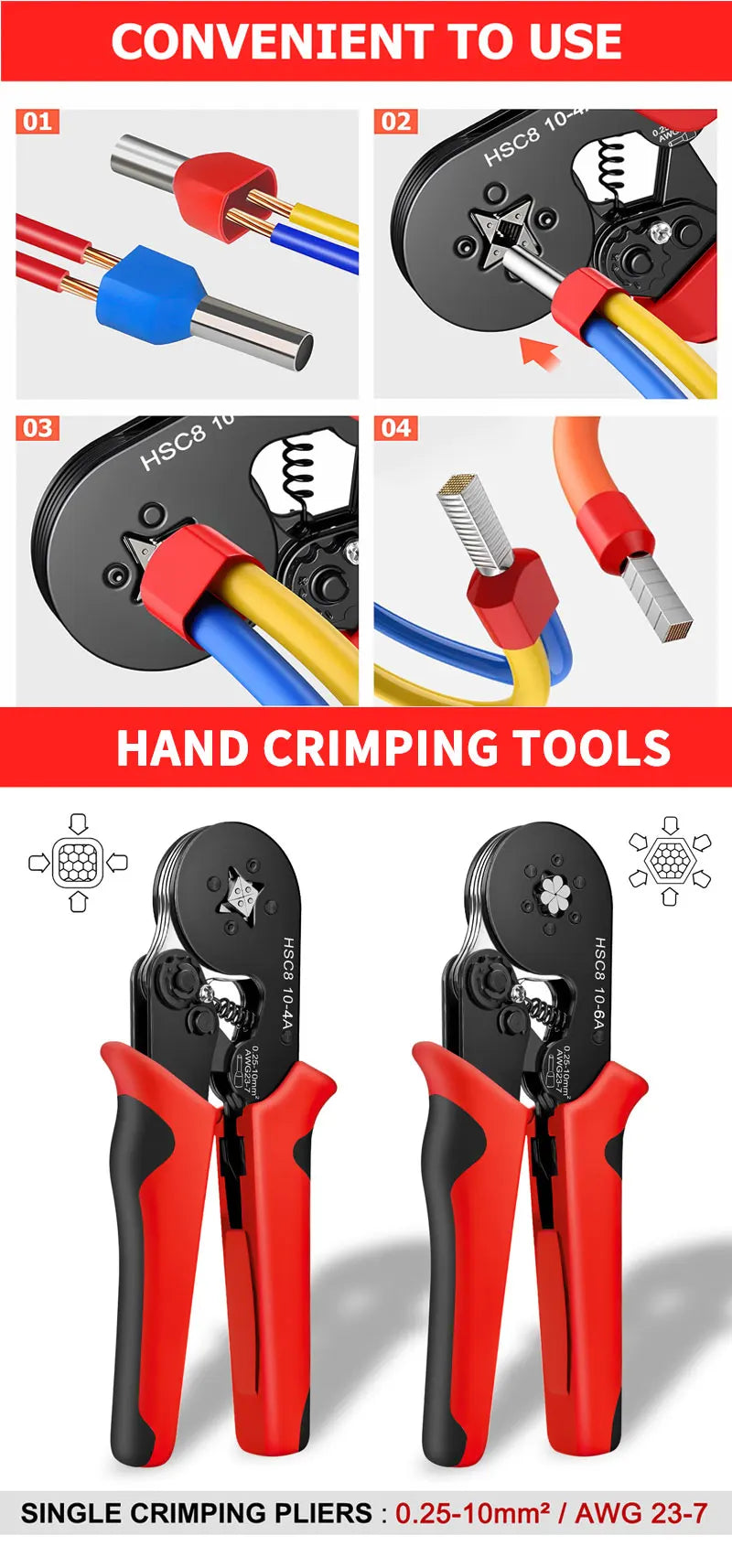 VE Tubular Crimp Terminal Kit | Insulated Ferrules | Electrical
