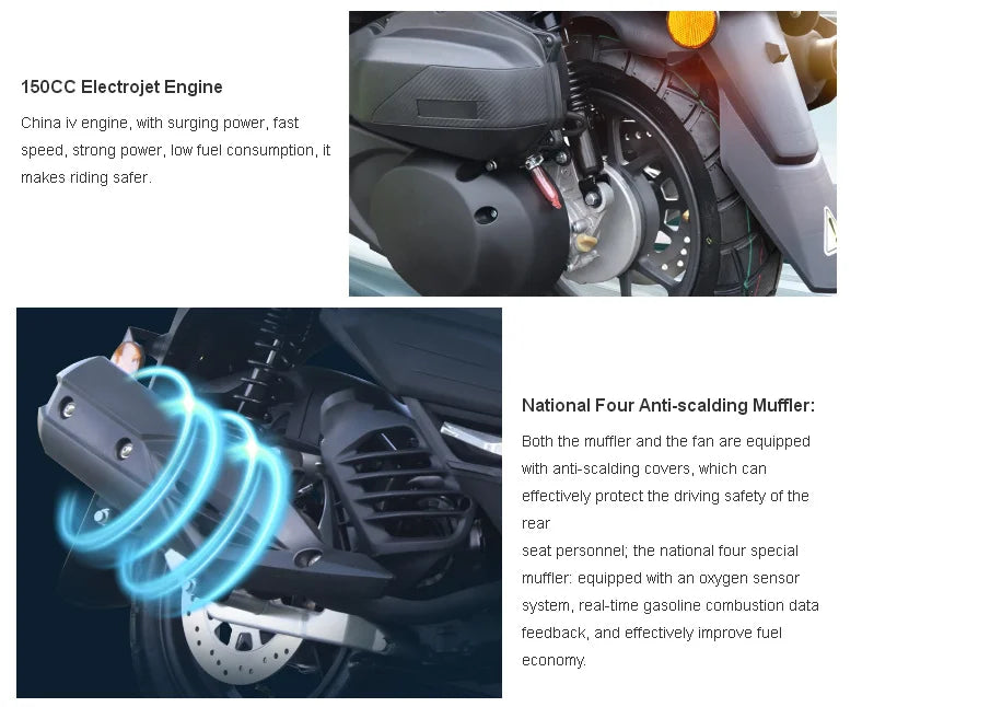 Y2-TK Electric Scooter | 1200W, 60V 20Ah | Aluminum-Wheel City E-Motorcycle