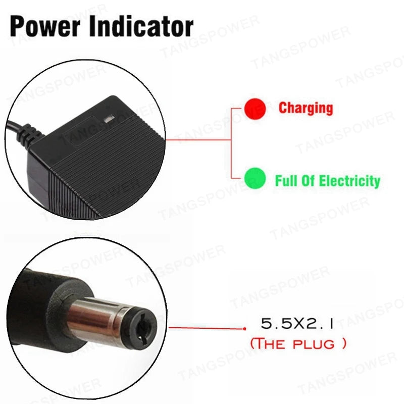54.6V 3A Li-ion Charger | 48V 13S Rapid | Fan-Cooled