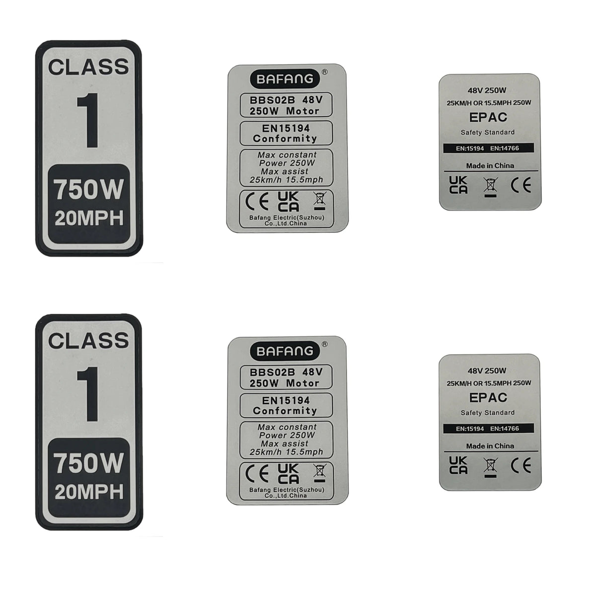 PVC Sticker Electric Bicycle Sticker Bafang Motor Label Sticker For BAFANG 36V 250W/48V 750W01/BBSHD E-bike Accessories
